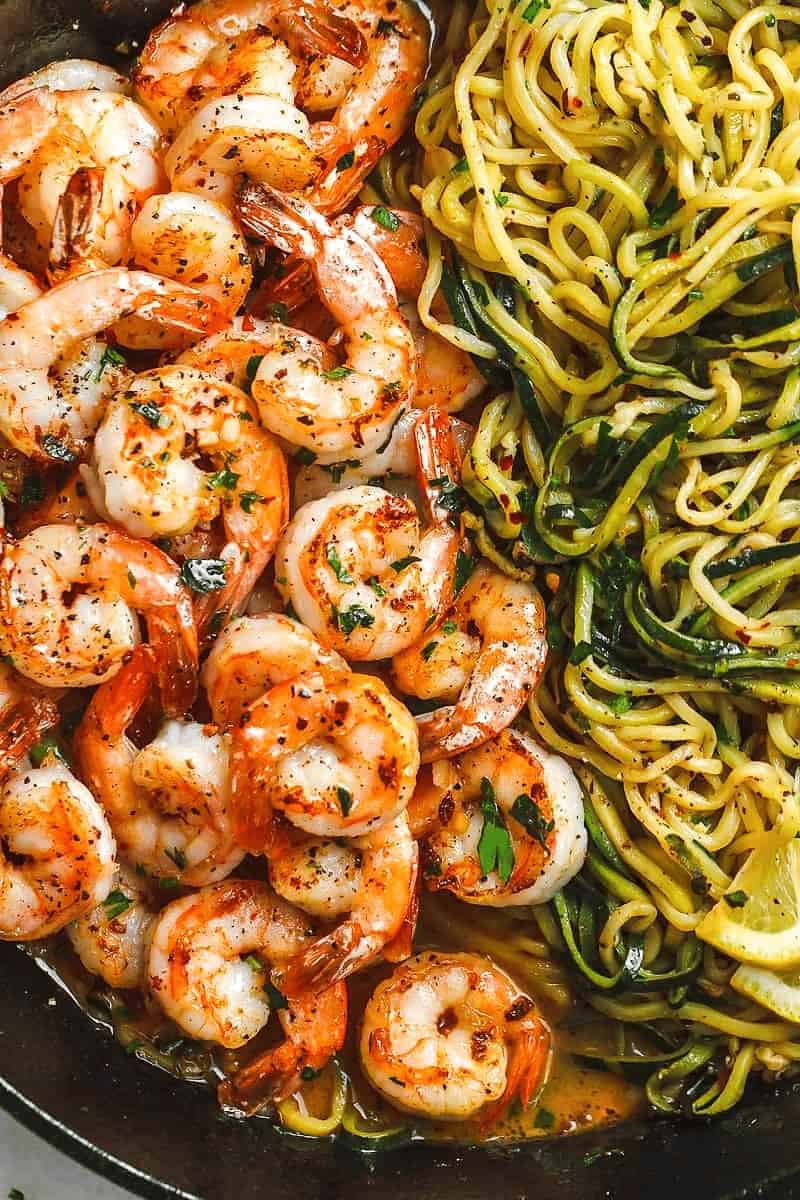 shrimp-zucchini-noodles