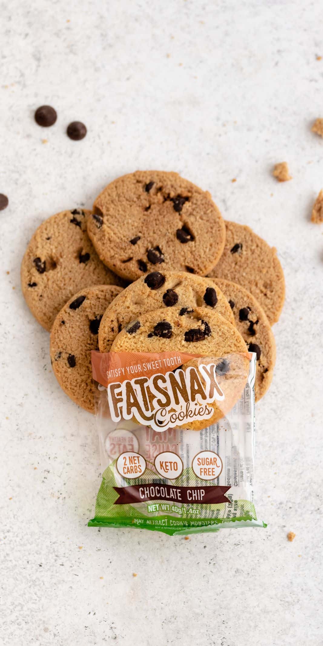 fat snax keto store bought cookie