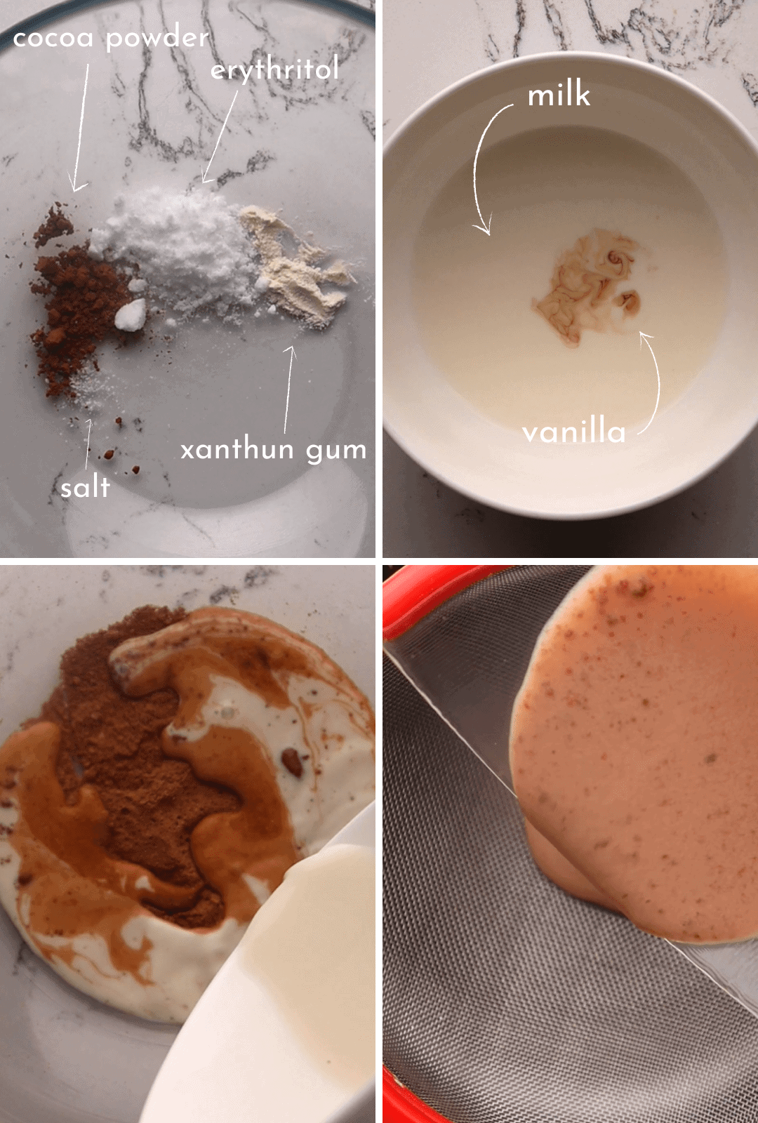 keto-chocolate-pudding-procedure-collage-thehealthcreative