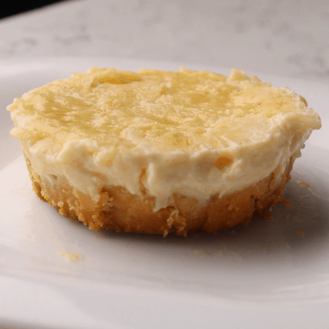 Keto, Low Carb Microwave Cheesecake - Kirbie's Cravings