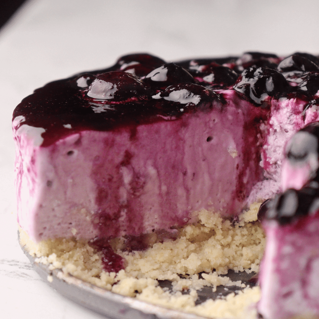 keto-no-bake-blueberry-cheesecake